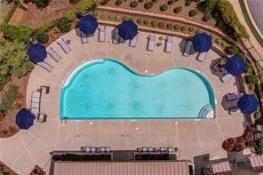 7012 Seneca Court Roswell, GA 30076 - Photo 61 of 65 an aerial view of a swimming pool
