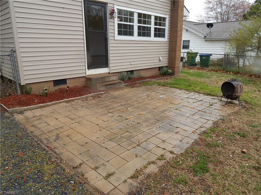7830 Cherry Street Rural Hall, NC 27045 - Photo 19 of 21 Patio area out back!