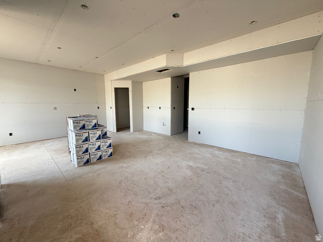 809 South 270th Street East, Unit 2 Smithfield, UT 84335 - Photo 6 of 23 Spare room featuring unfinished concrete floors