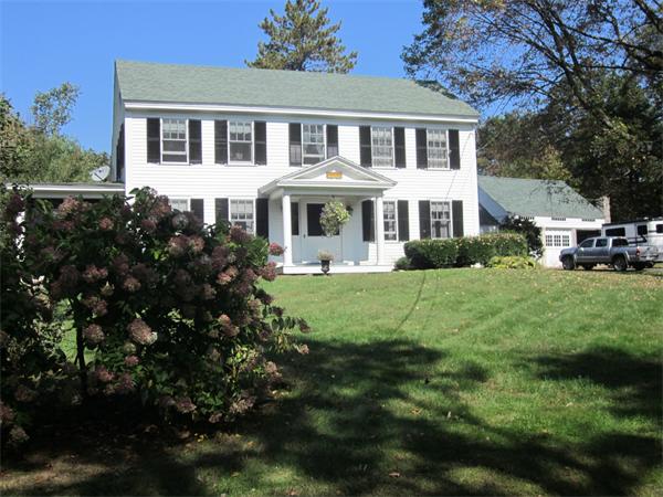 270 Thompson Road Princeton, MA 01541 - Photo 3 of 23 a front view of a house with a yard