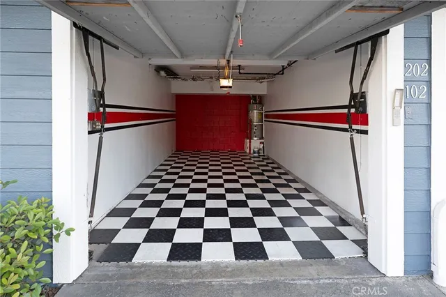 a swimming pool with outdoor seating and yard