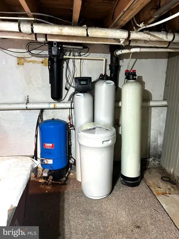 a view of water heater room