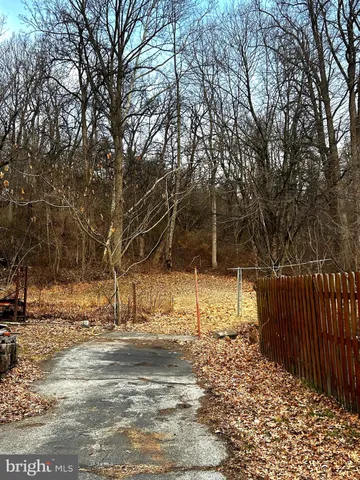 a view of street with trees