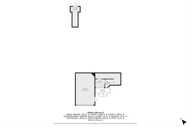 a picture of a floor plan