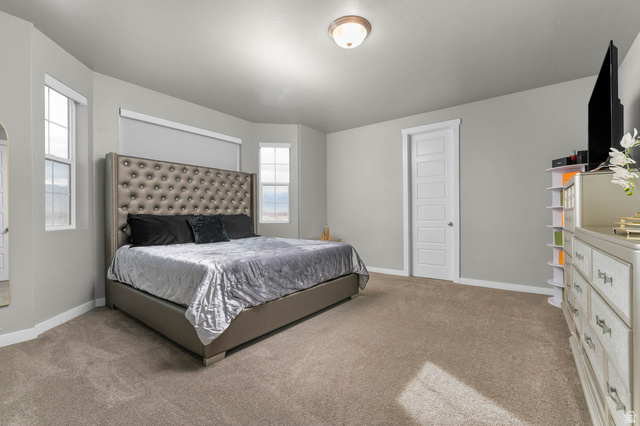 5686 Duke Lane Tooele, UT 84074 - Photo 19 of 38 Bedroom with light colored carpet