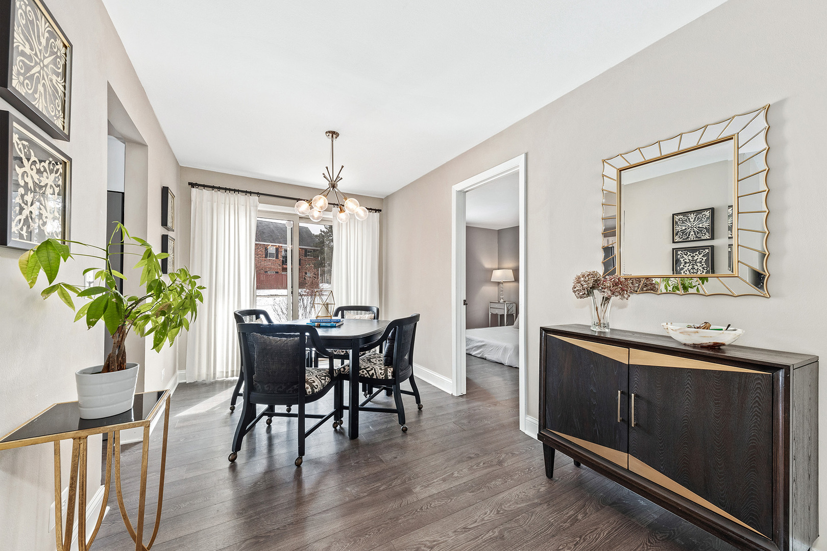 1344 McDowell Road, Unit 101 Naperville, IL 60563 - Photo 9 of 19 a view of a dining room with furniture and window