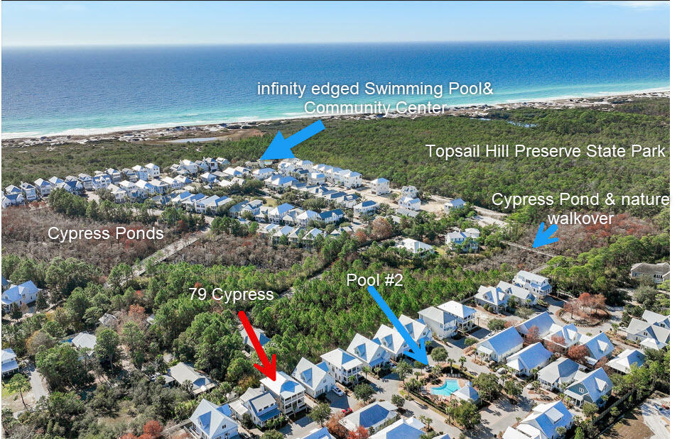79 Cypress Passage Santa Rosa Beach, FL 32459 - Photo 39 of 64 aerial cypress dunes and 79 cypress pass