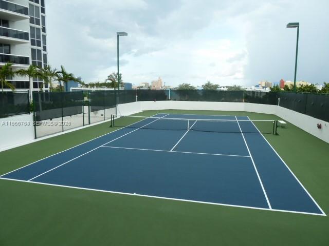 400 Alton Road, Unit 905 Miami Beach, FL 33139 - Photo 30 of 30 a view of outdoor space and tennis court