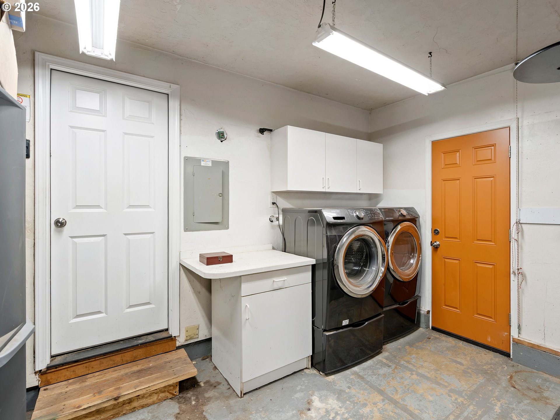 2615 Southwest 175th Avenue Beaverton, OR 97003 - Photo 27 of 42 a view of a storage & utility room with washer and dryer