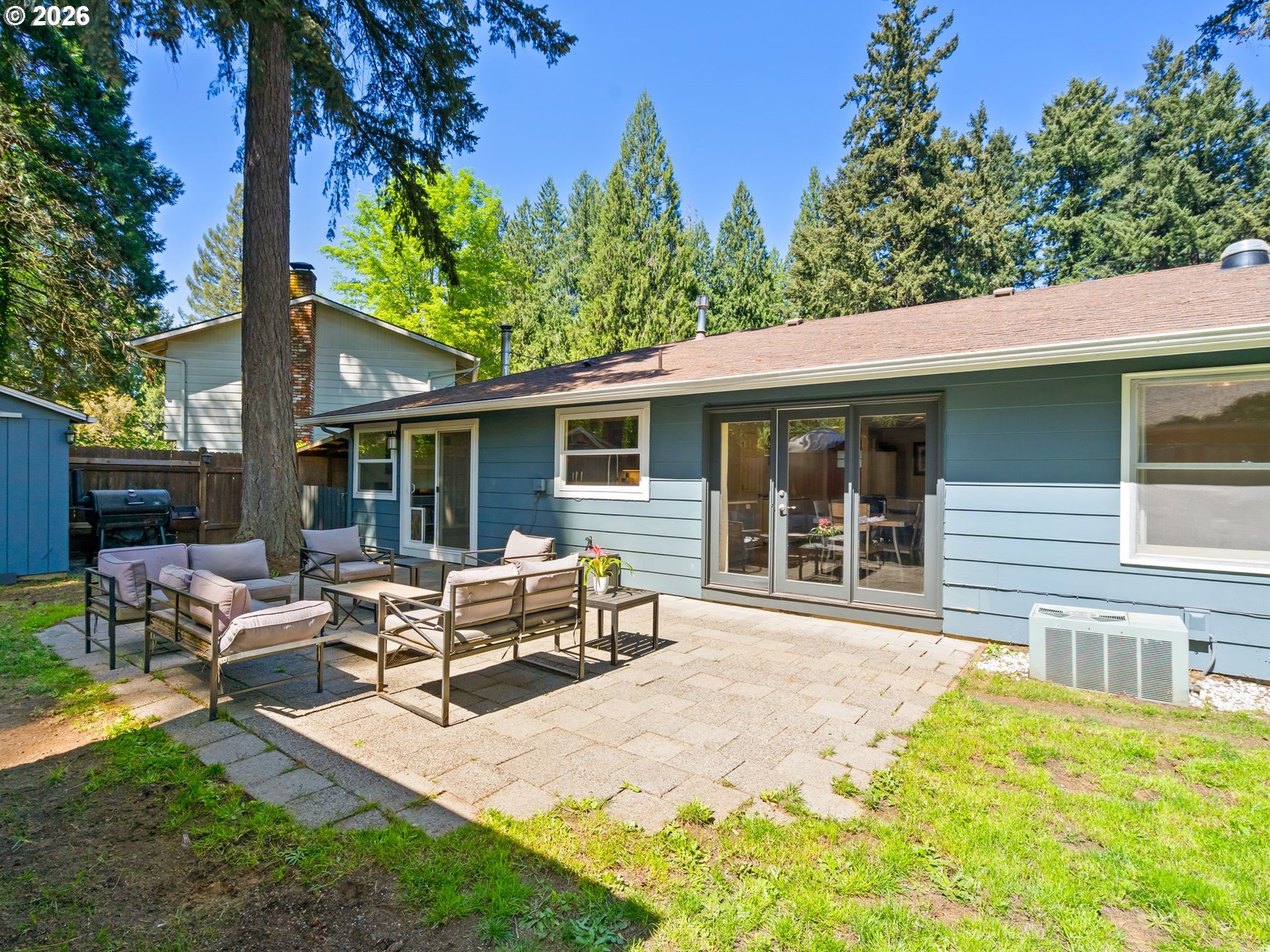 2615 Southwest 175th Avenue Beaverton, OR 97003 - Photo 28 of 42 a view of a house with backyard and sitting area