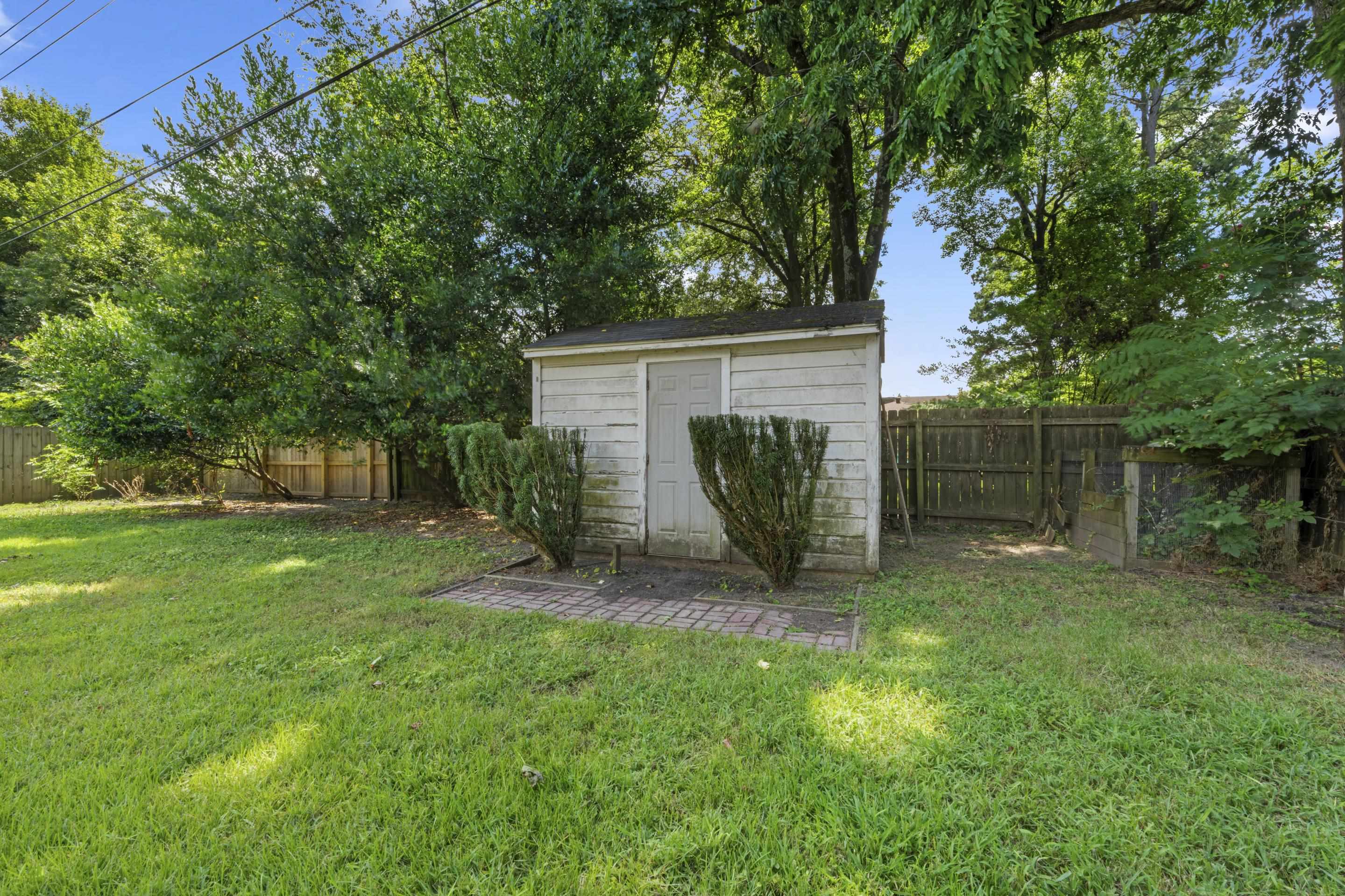 4985 Chickasaw Road Memphis, TN 38117 - Photo 30 of 30 a view of an house with backyard space and garden