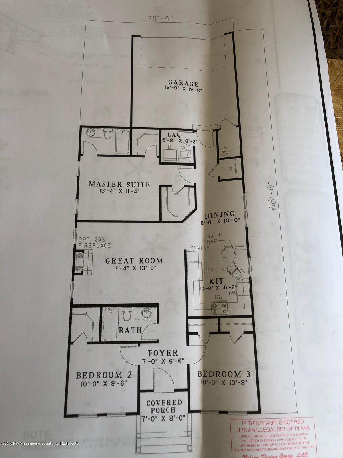 633 Wildcat Bottom Road Red Banks, MS 38661 - Photo 2 of 4 10 Wildcat Bottom Plan 1260