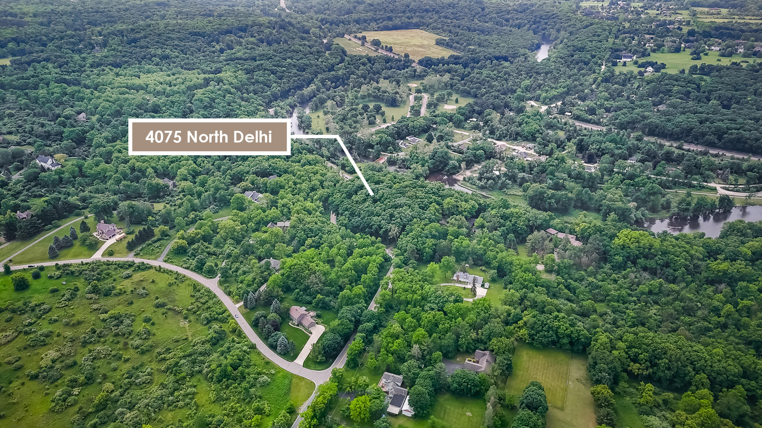 4075 North Delhi Road Ann Arbor, MI 48103 - Photo 48 of 50 delhi over head 2
