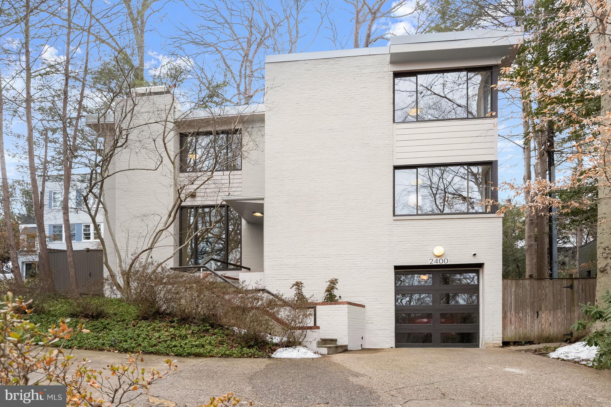 2400 44th Street Northwest Washington, DC 20007 - Photo 2 of 65 Front Facade w/ Parking Pad