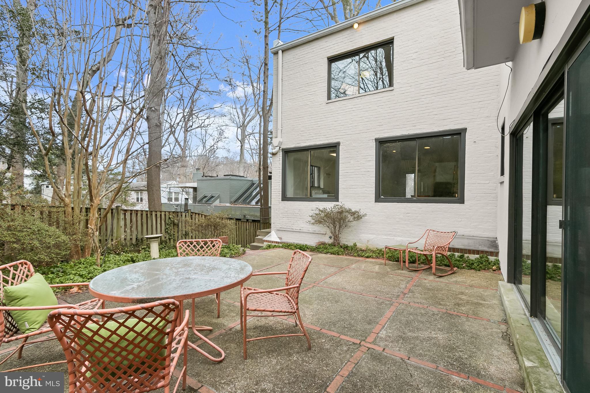 2400 44th Street Northwest Washington, DC 20007 - Photo 28 of 65 Back Patio off Family Room