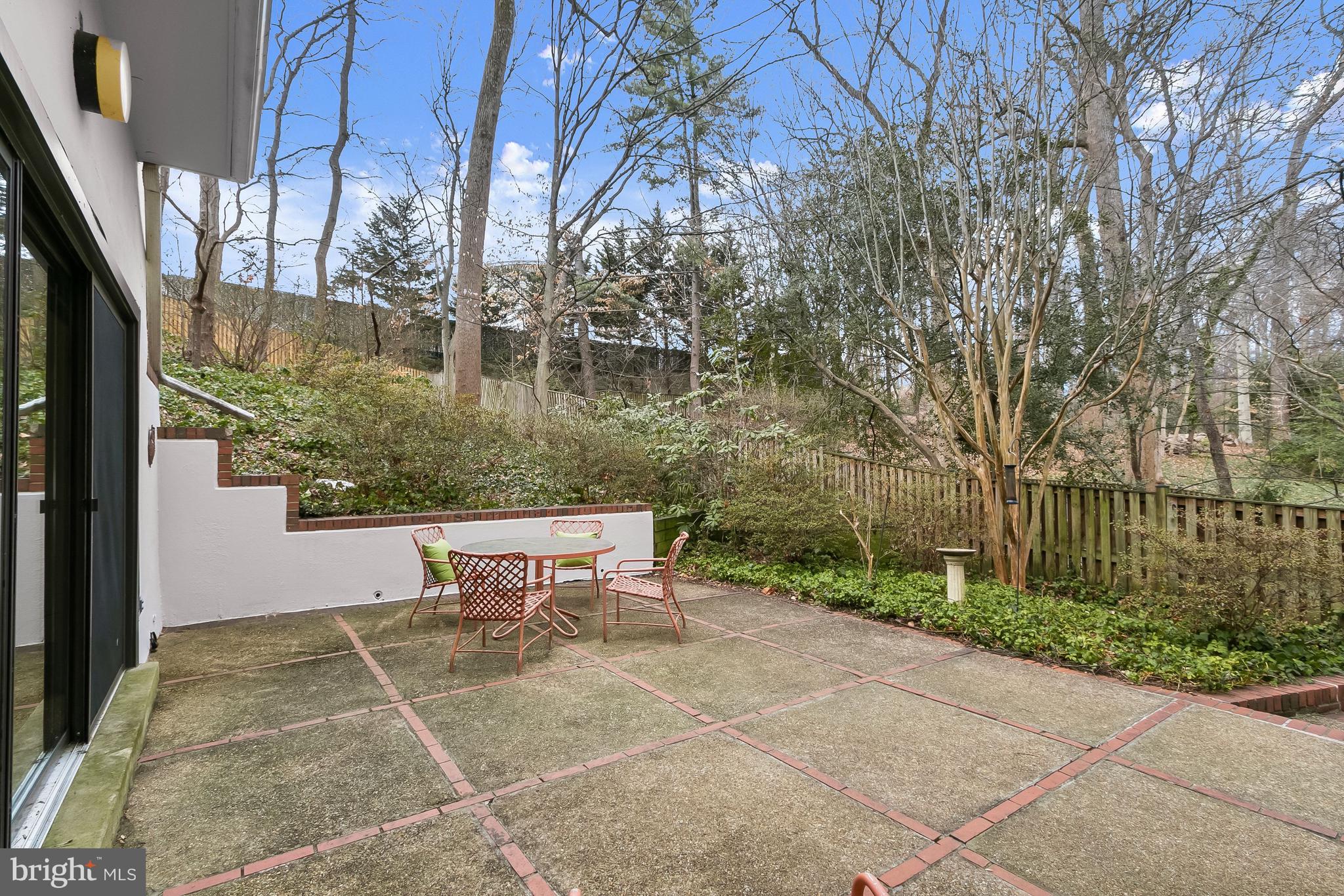 2400 44th Street Northwest Washington, DC 20007 - Photo 32 of 65 Back Patio