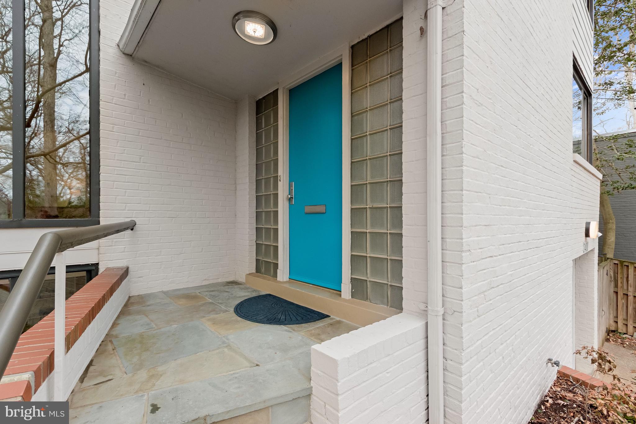 2400 44th Street Northwest Washington, DC 20007 - Photo 4 of 65 Front Flagstone Covered Entry