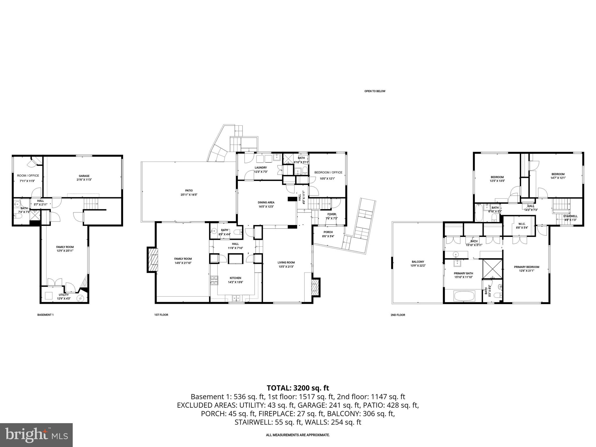 2400 44th Street Northwest Washington, DC 20007 - Photo 65 of 65 All Levels Floor Plan