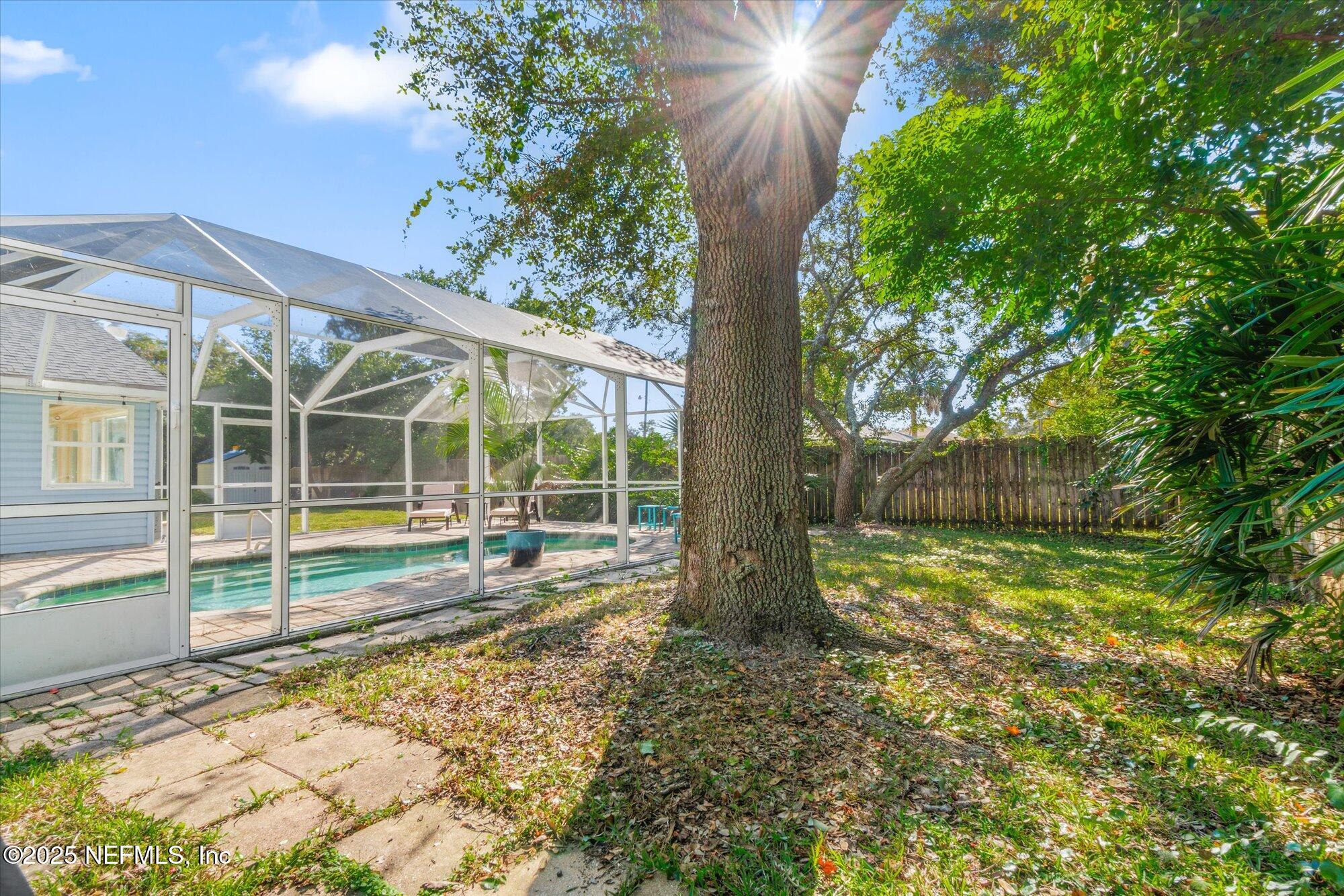 904 San Jose Road St. Augustine, FL 32086 - Photo 31 of 31 a view of outdoor space with garden