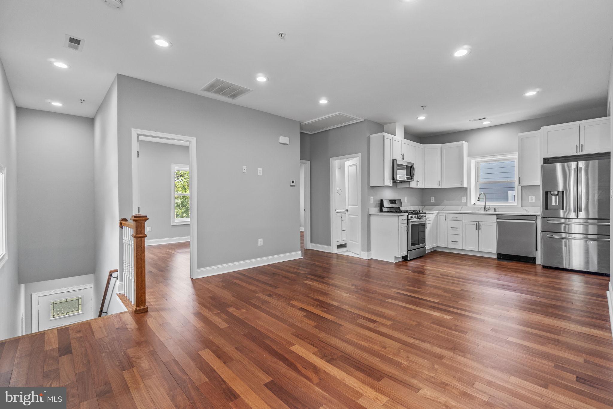 3110 Perry Street, Unit A Mount Rainier, MD 20712 - Photo 3 of 11 Living/dining room upper level