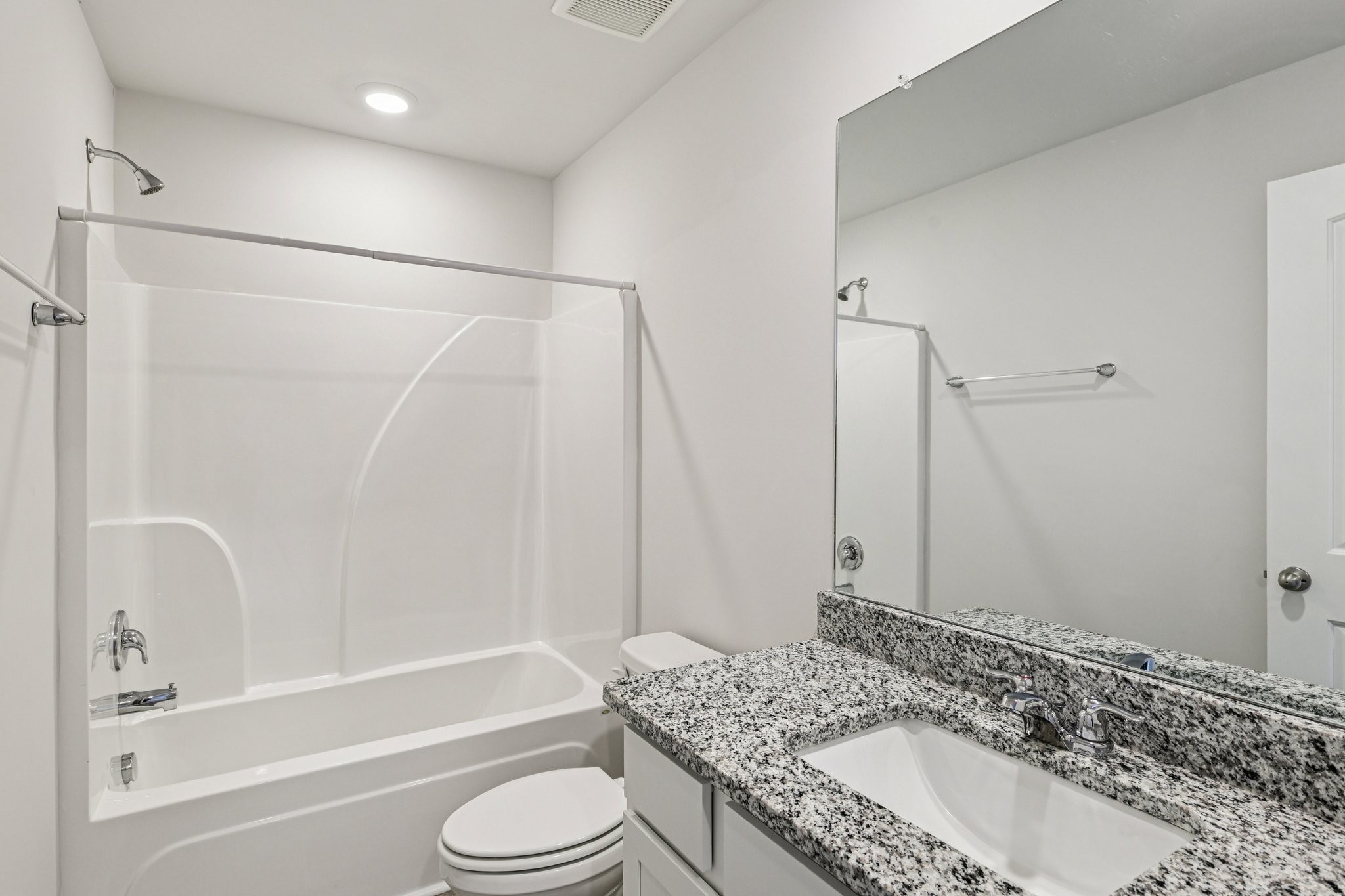 160 Cecil Road Lebanon, TN 37087 - Photo 18 of 23 a bathroom with a granite countertop sink a toilet and shower