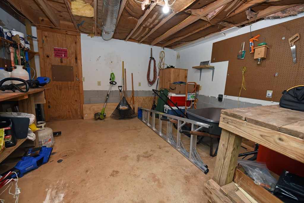 90 Log Cabin Road Blairsville, GA 30512 - Photo 37 of 45 Basement storage area