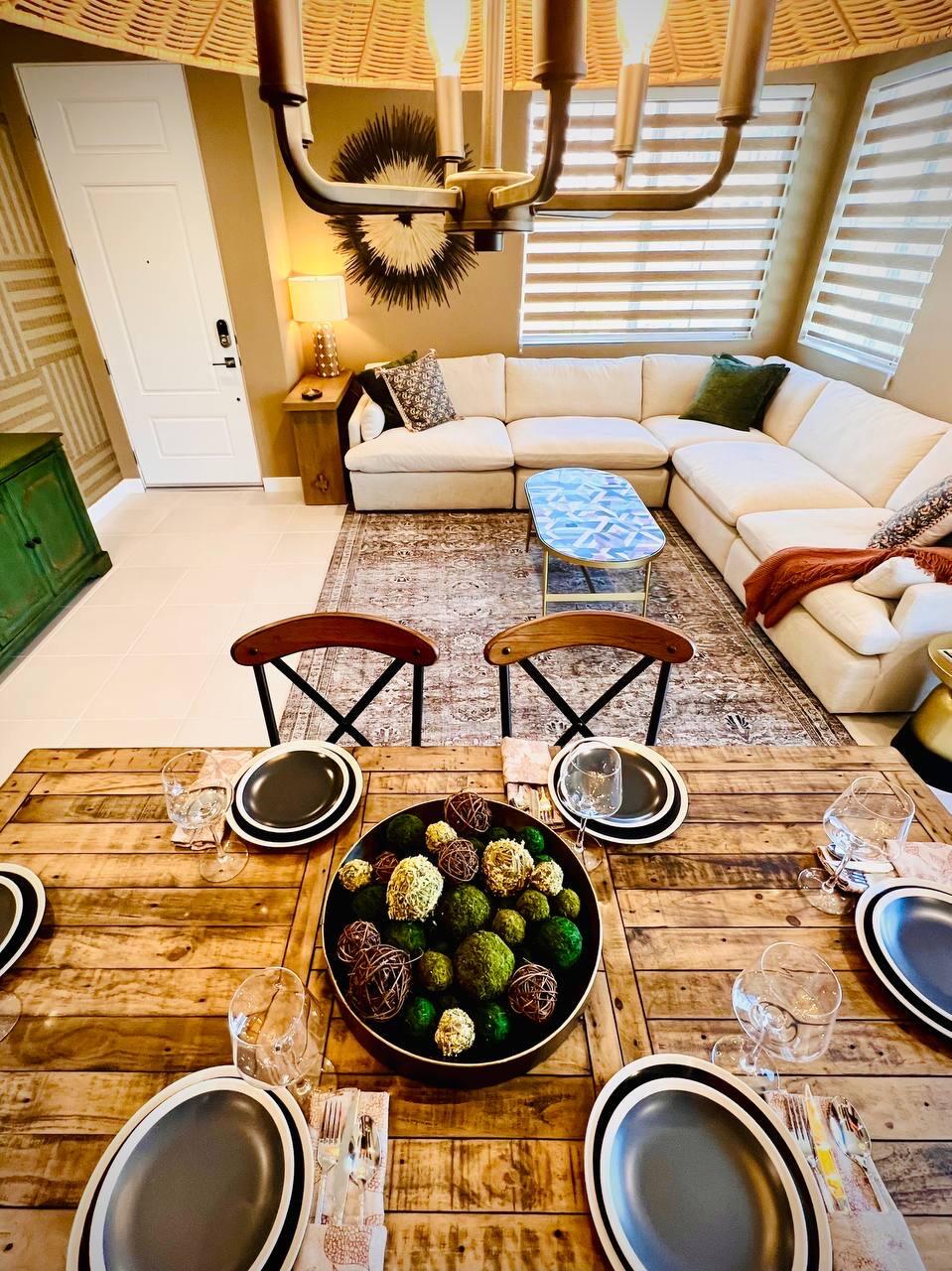 80269 Redstone Way La Quinta, CA 92253 - Photo 6 of 35 a table and chairs in a patio