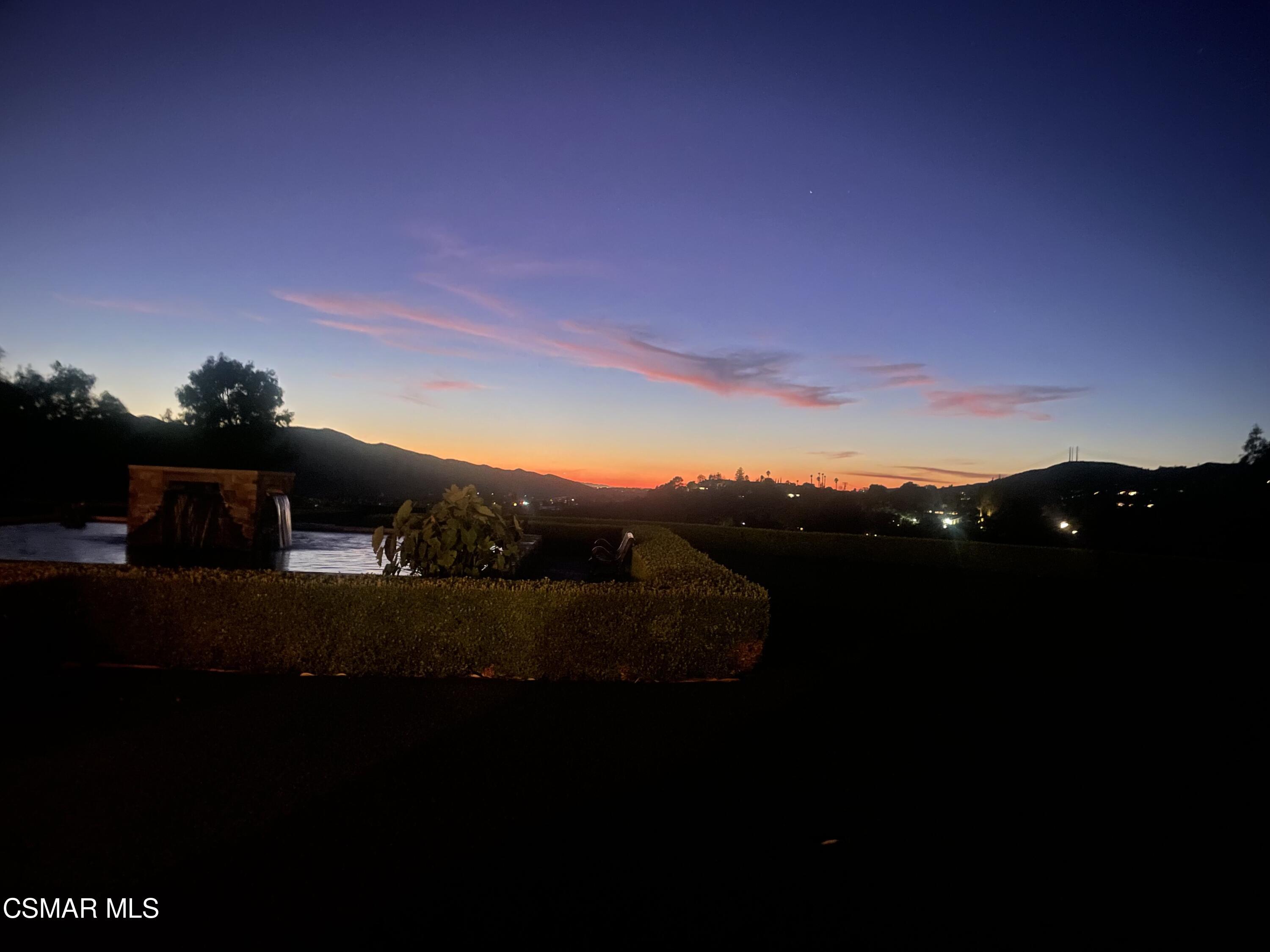 11875 Pradera Road Camarillo, CA 93012 - Photo 4 of 58 a view of a city with sunset view