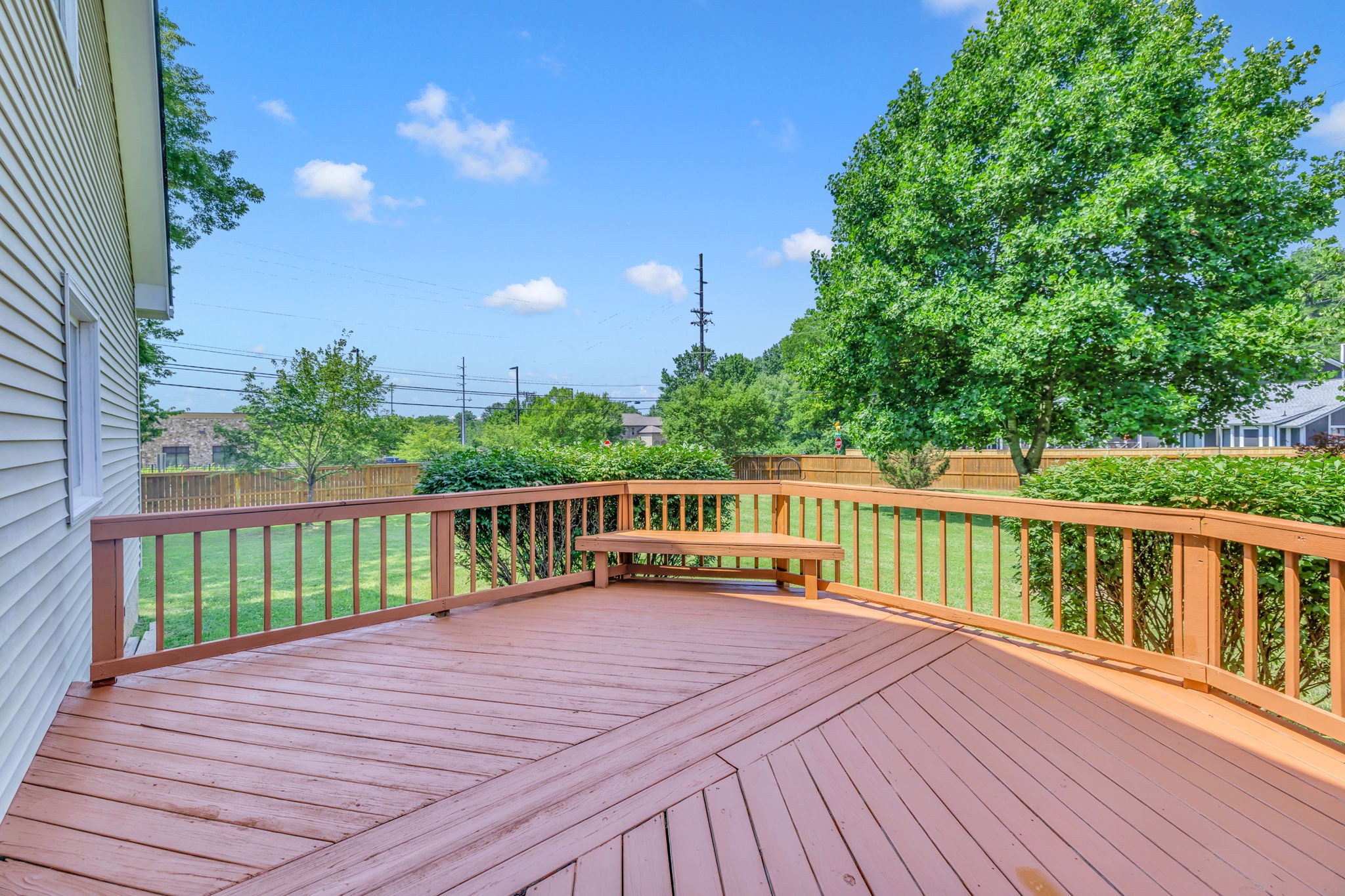 104 Hicks Road Nashville, TN 37221 - Photo 37 of 41 a view of balcony with wooden floor and fence