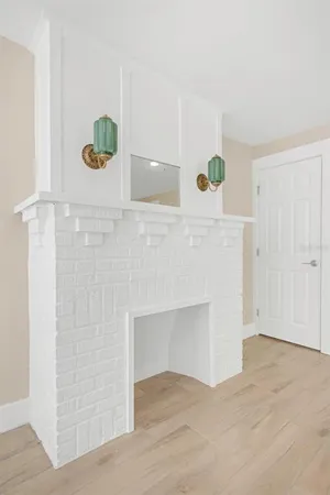 wooden floor in an empty room