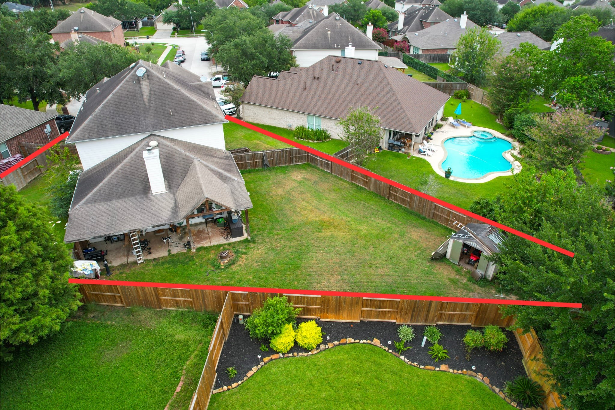 802 Cypresswood Bough Spring, TX 77373 - Photo 2 of 19 an aerial view of a house