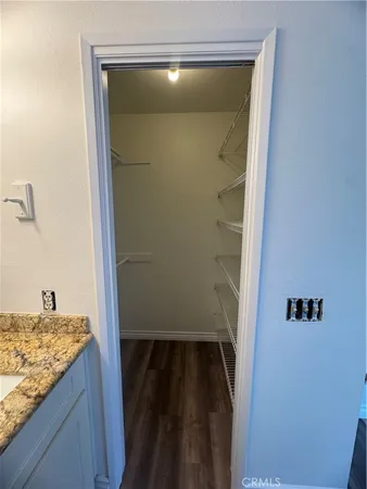 a view of walk in closet
