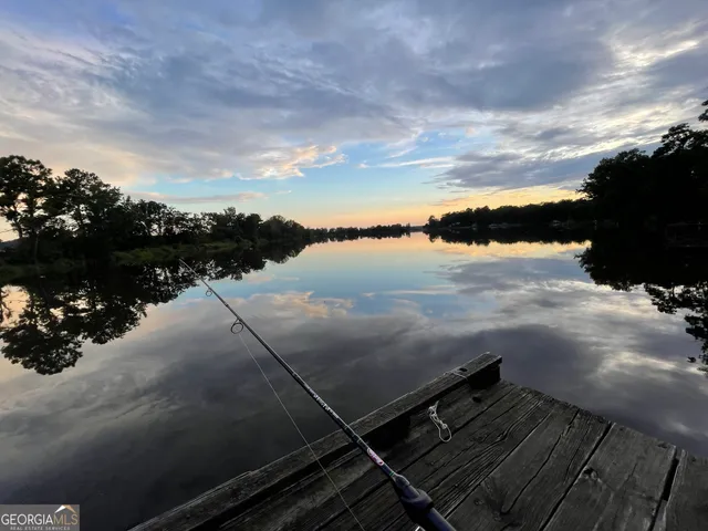 a view of an ocean beach