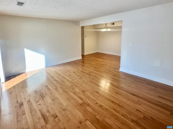 wooden floor in an empty room