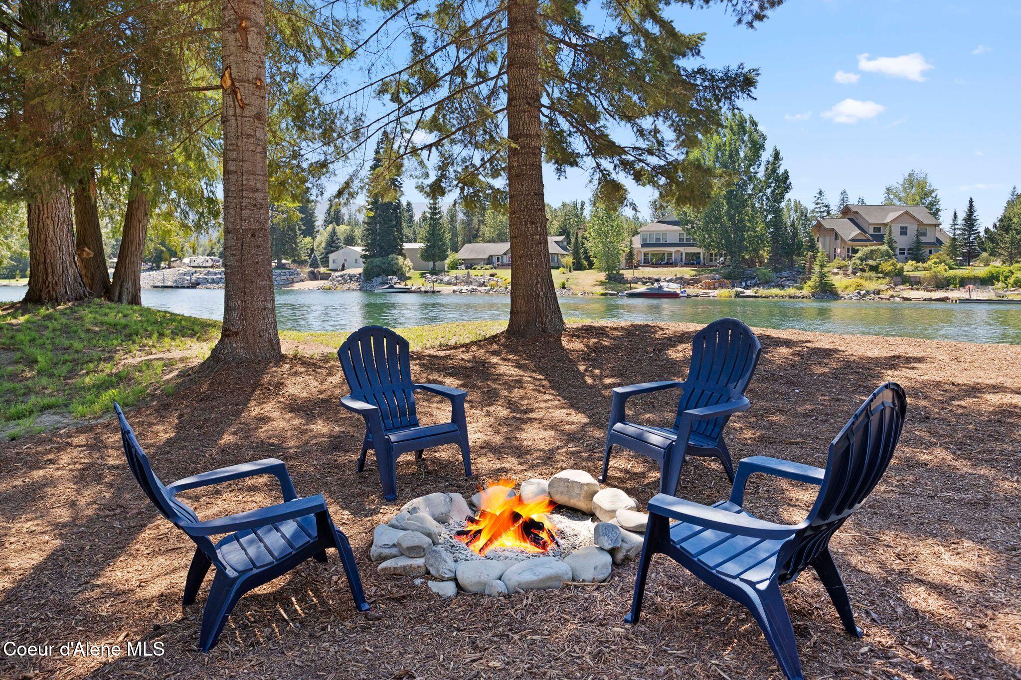 126 Rivers End Drive Priest River, ID 83856 - Photo 17 of 35 Firepit