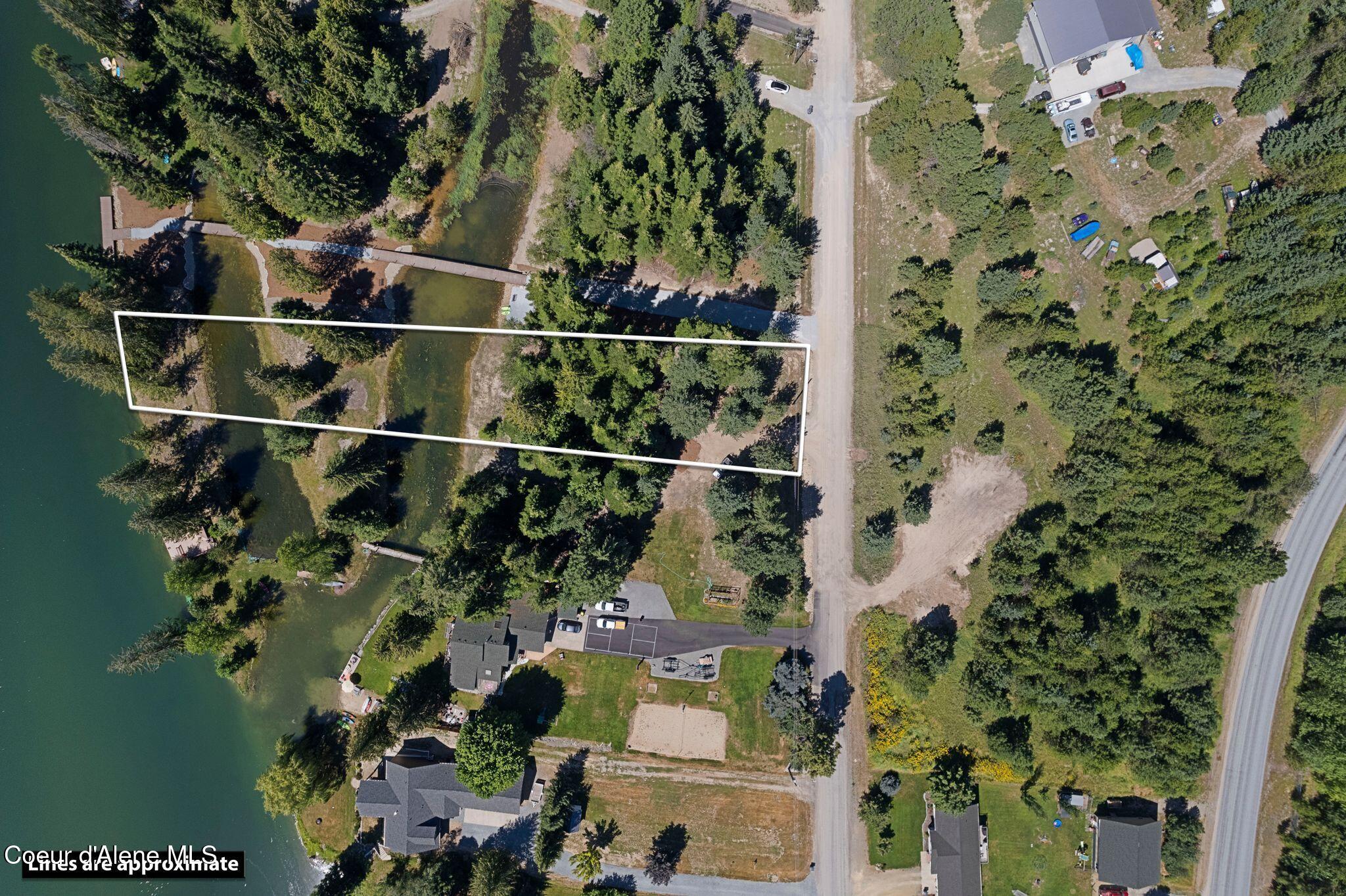 126 Rivers End Drive Priest River, ID 83856 - Photo 18 of 35 aerial of lot