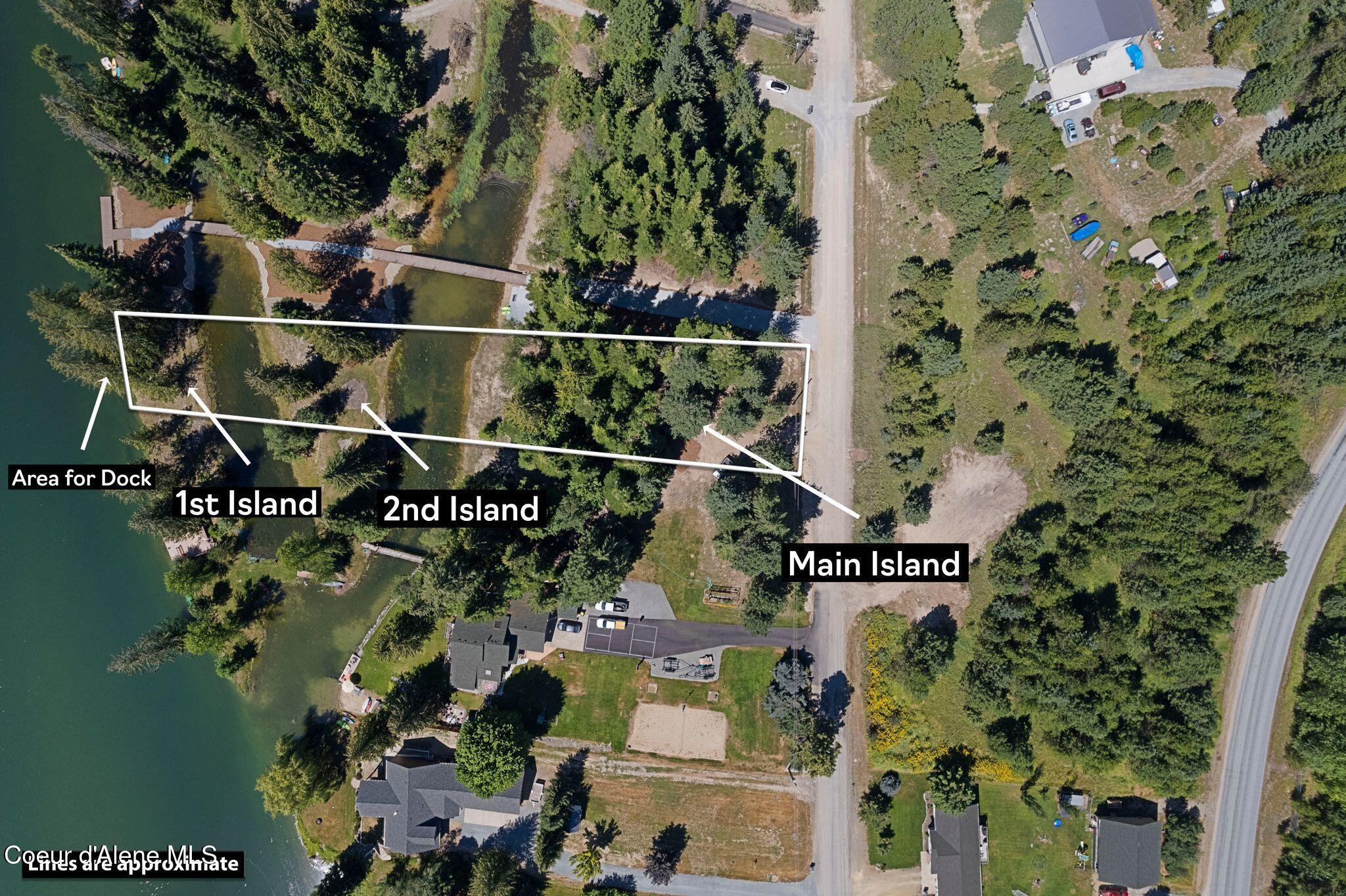 126 Rivers End Drive Priest River, ID 83856 - Photo 19 of 35 Ariel of lot