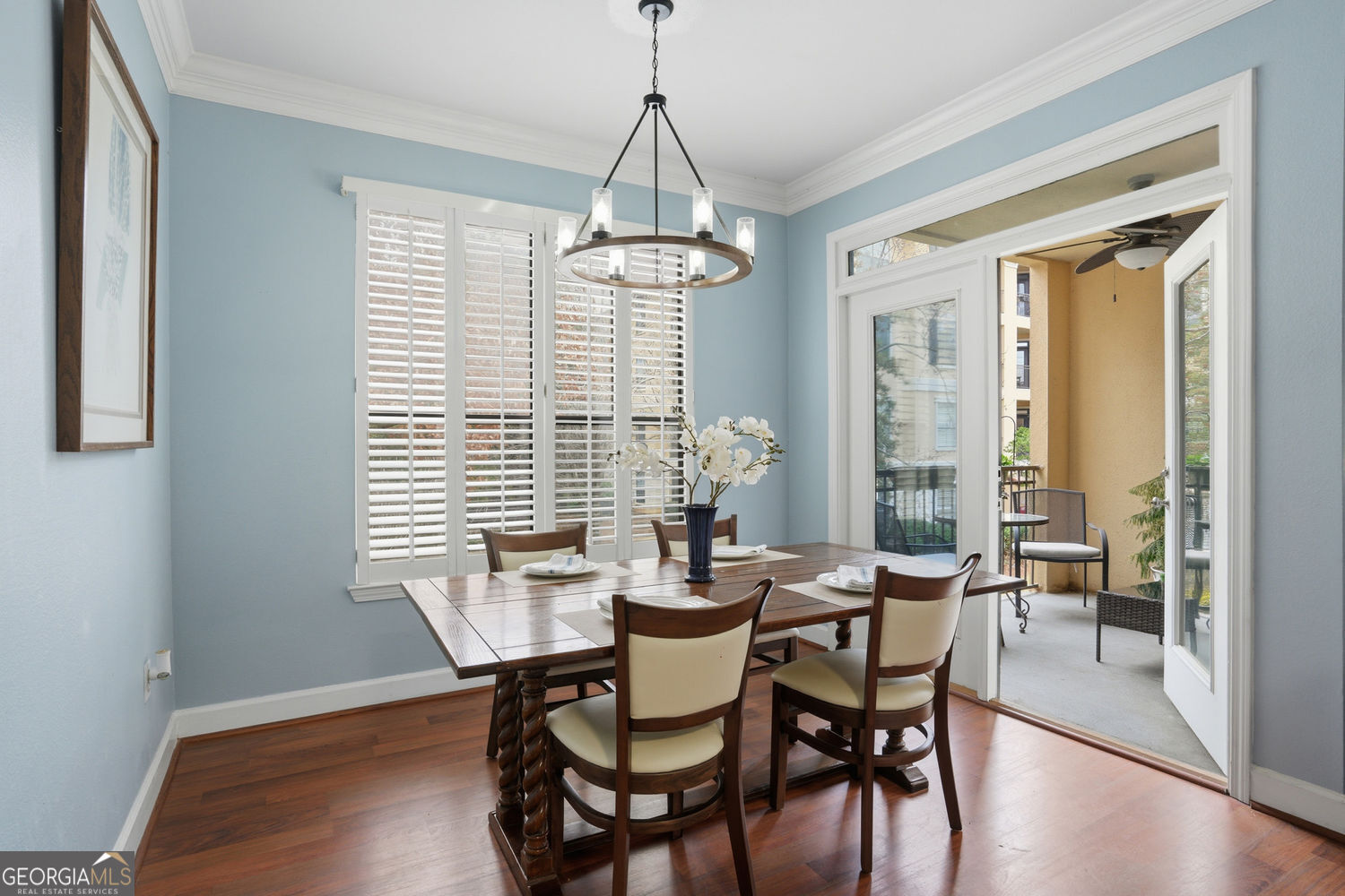 3777 Peachtree Road Northeast Brookhaven, GA 30319 - Photo 10 of 26 Breakfast Area Opens To Large Balcony