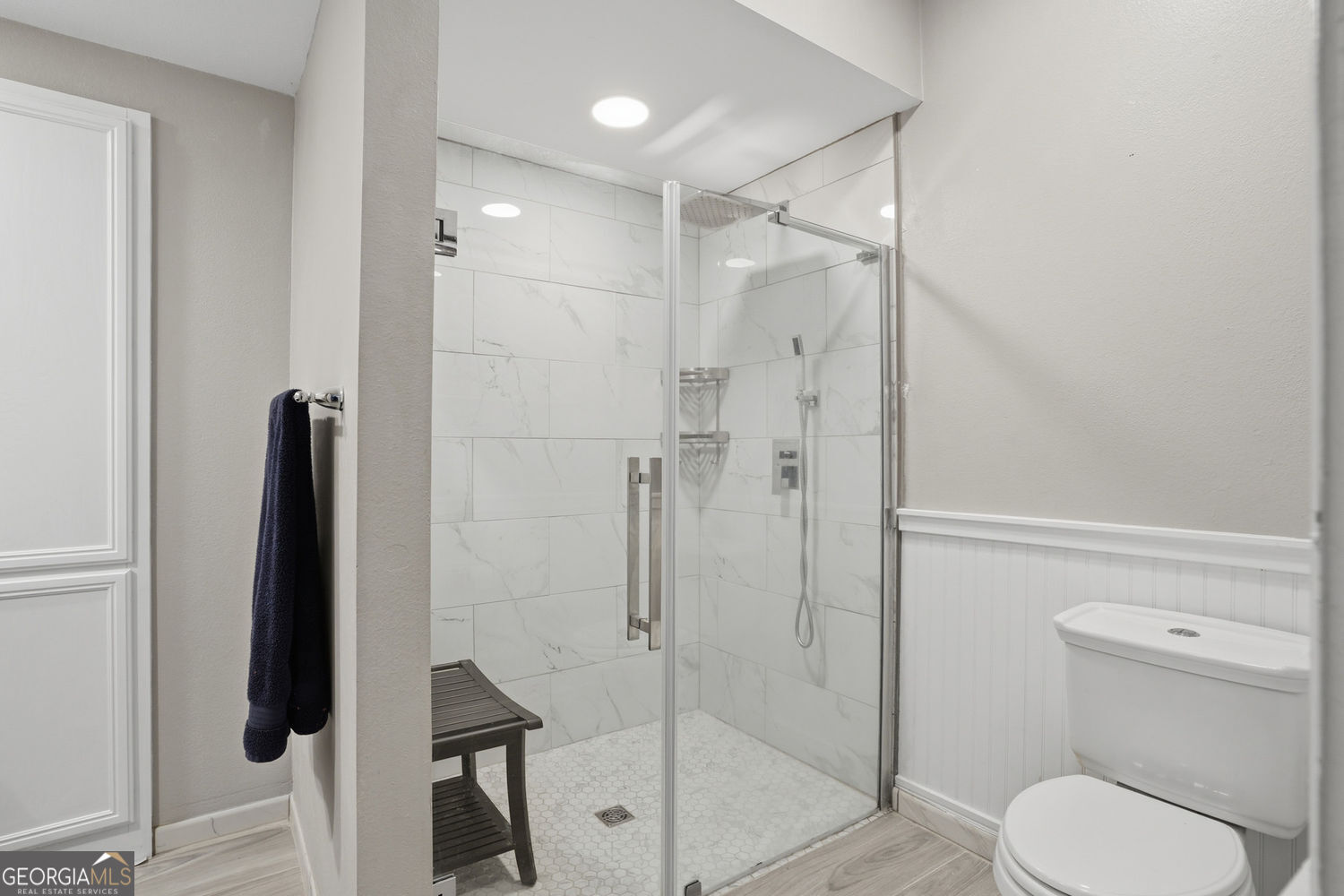 3777 Peachtree Road Northeast Brookhaven, GA 30319 - Photo 16 of 26 Step-less, Tiled Oversized Shower