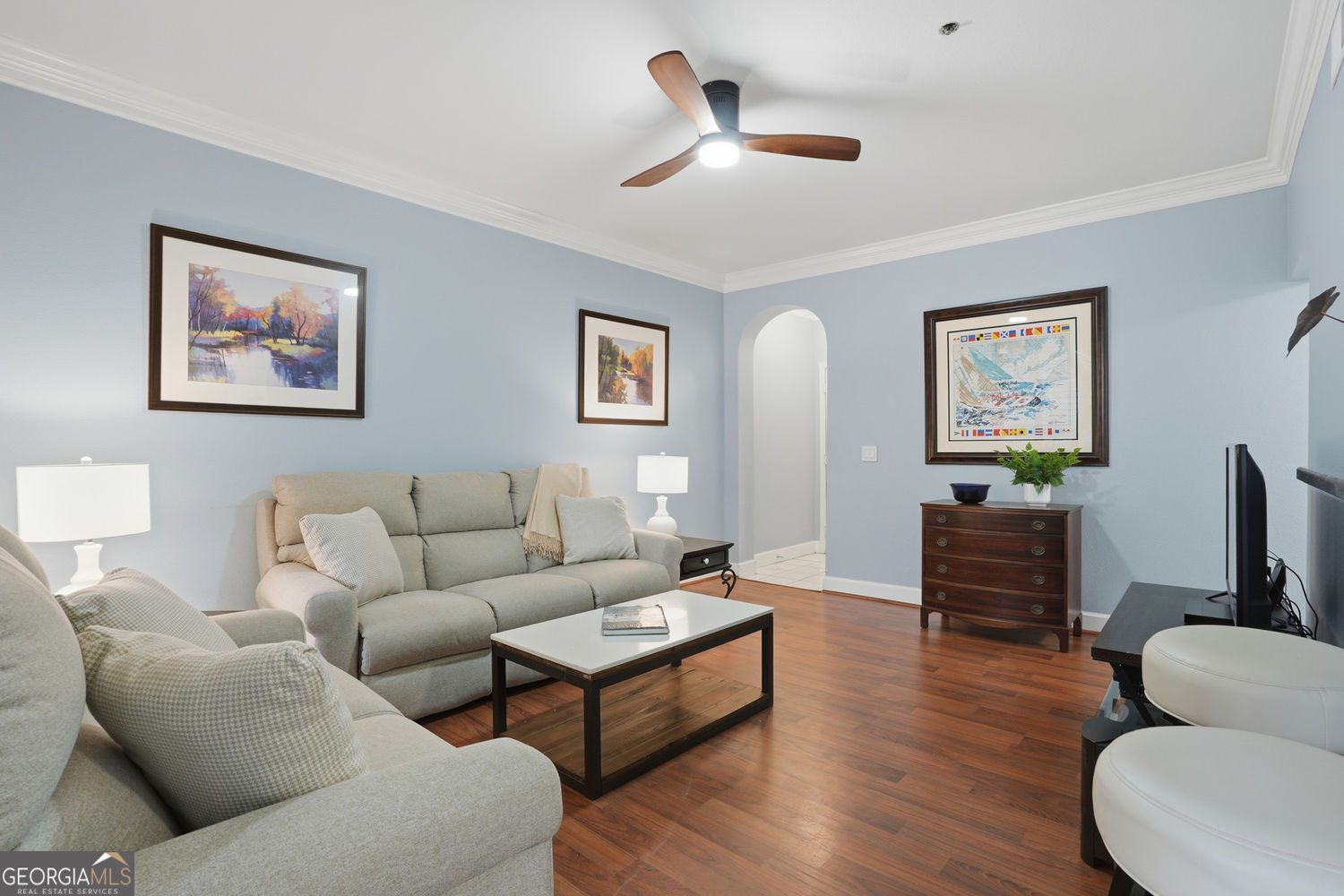 3777 Peachtree Road Northeast Brookhaven, GA 30319 - Photo 3 of 26 Another Family Room View