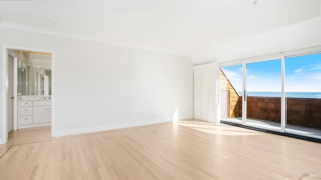 a view of an outdoor space with a lake view