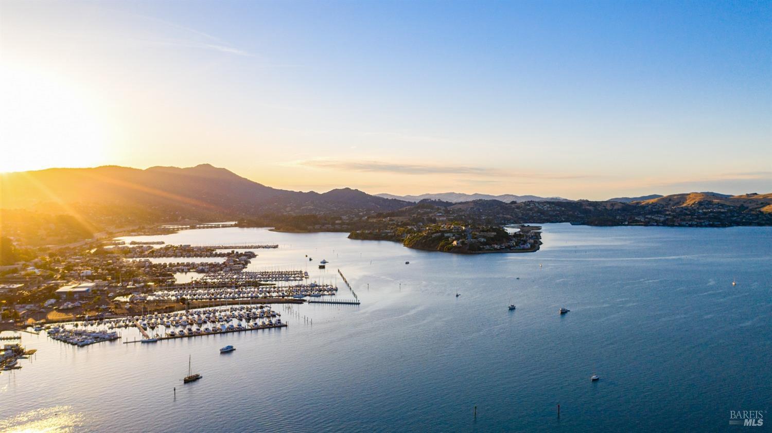 206 Paradise Drive Tiburon, CA 94920 - Photo 31 of 45 a view of lake view and mountain