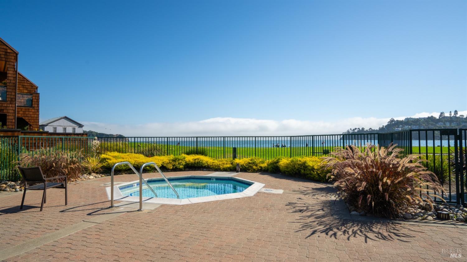 206 Paradise Drive Tiburon, CA 94920 - Photo 42 of 45 an outdoor space with patio furniture