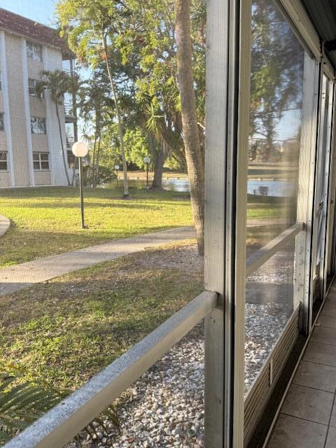 3581 Inverrary Drive, Unit 103 Lauderhill, FL 33319 - Photo 24 of 31 PATIO WITH WATER VIEWS