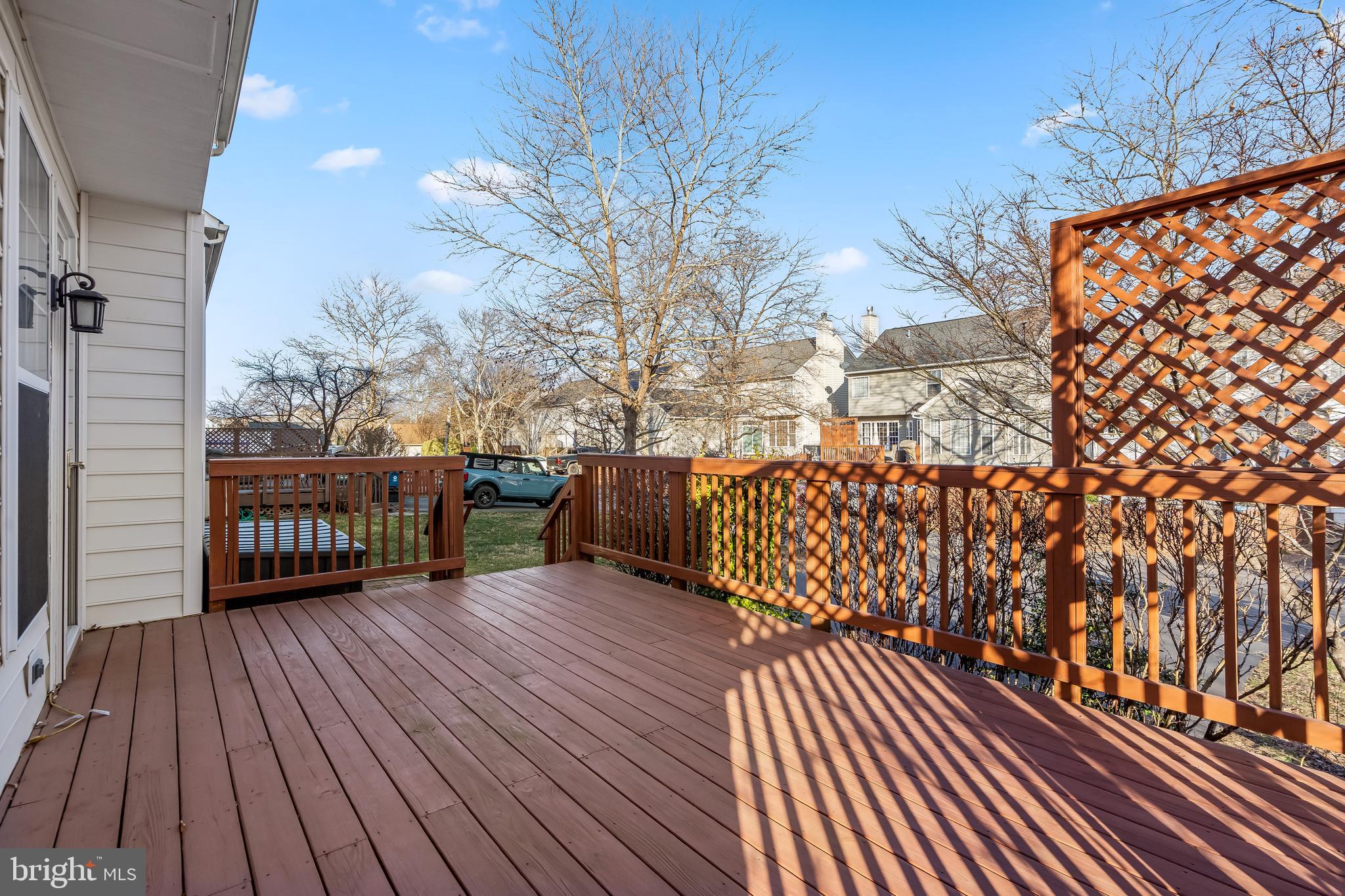 43112 Demerrit Street Chantilly, VA 20152 - Photo 39 of 42 a view of balcony with wooden floor