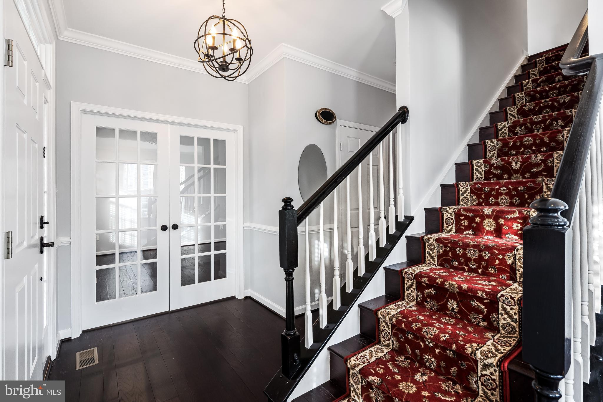 43112 Demerrit Street Chantilly, VA 20152 - Photo 4 of 42 a view of entryway with wooden floor
