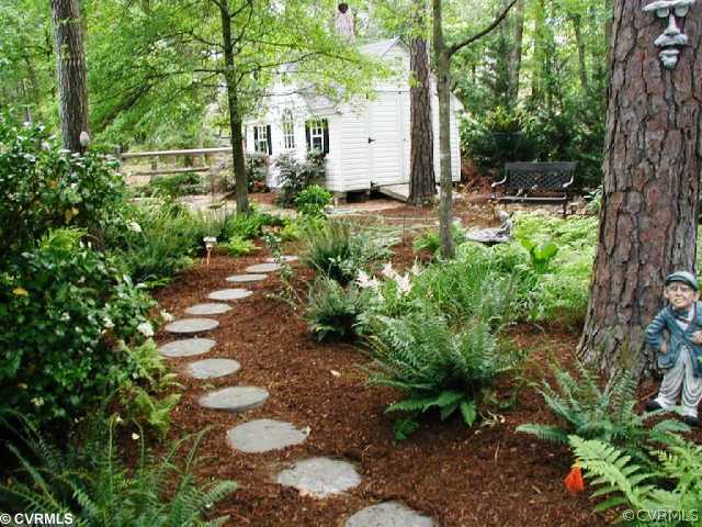 1805 Plain View Road Henrico, VA 23238 - Photo 12 of 12 Yard/Garden - Park-like setting in rear yard