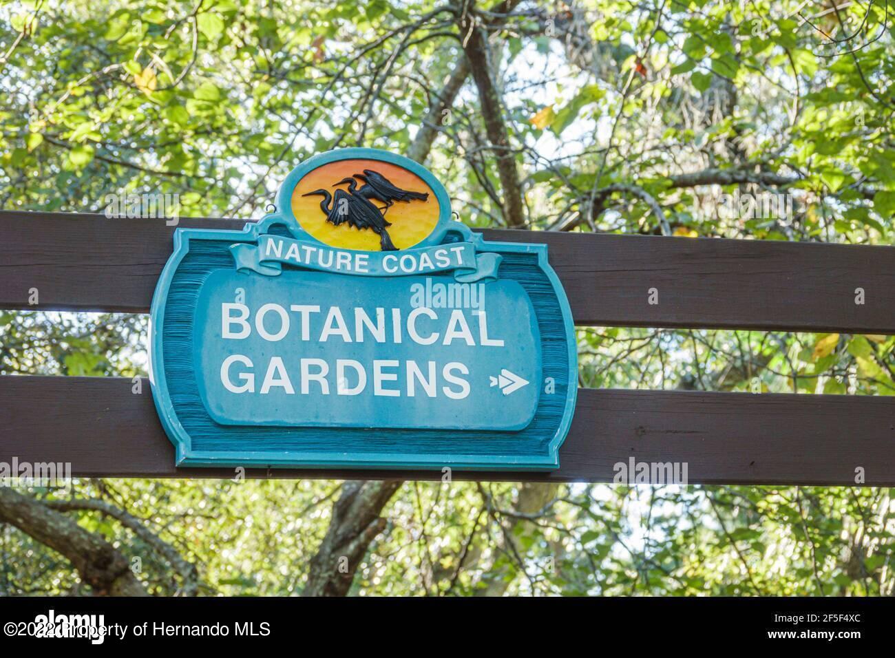 12486 Gulliver Road Spring Hill, FL 34609 - Photo 5 of 7 SH Botanical Gardens Sign
