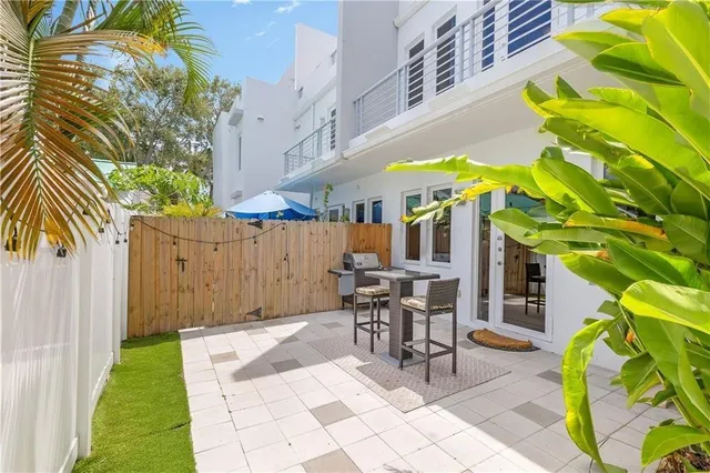 a view of an entryway with staircase