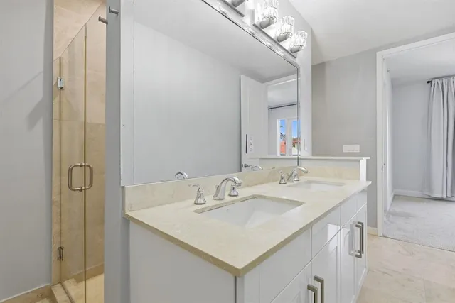 a view of a small space